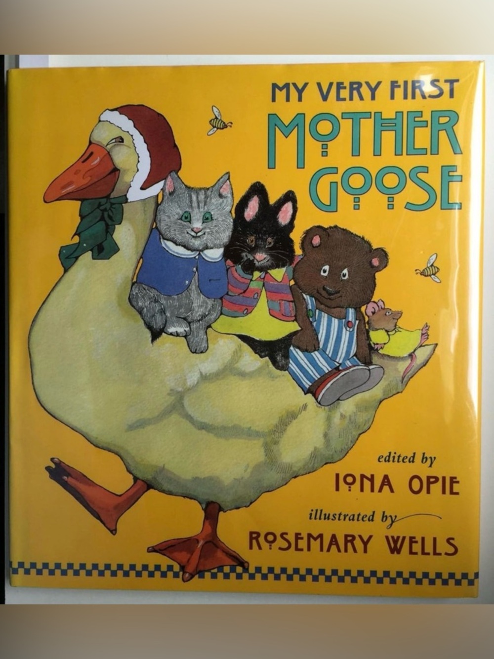 My Very First Mother Goose Illustrated Children's Book Hard Cover